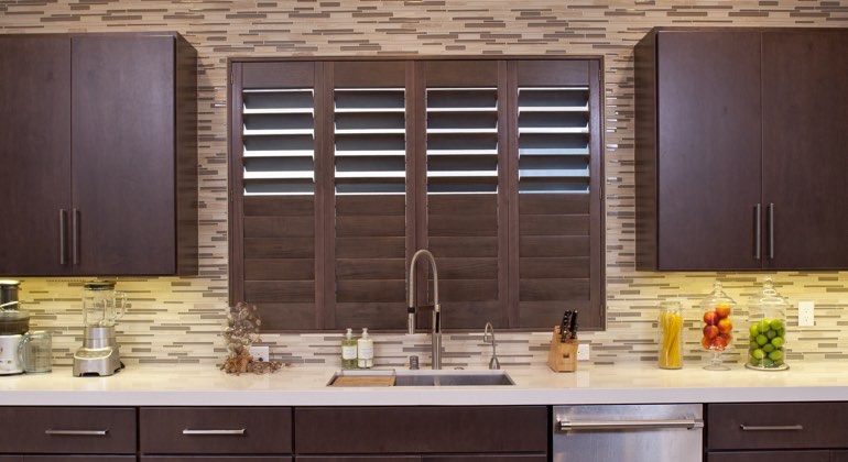 Miami cafe kitchen shutters